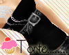 *T* Licorice Blk TubeTop