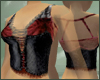 Corset with laced shirt