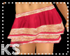 {K} Red Glitter mini