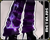 Dark neonpurple socks