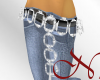 diamond hoop belt
