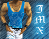 JMX Lt Blue star top