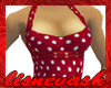 (L) Red Polka Dots H