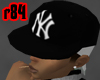 [r84] Blk Yankee Cap 2