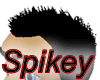 Short Spikey Black Hair