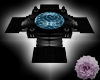 -Black Glitz 8 Pose Tub