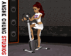 Animated Exercise Bike
