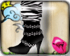 MORF Black Boots Socks