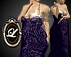 LIZ mat purple gown