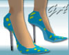 GA Chartreuse Heels
