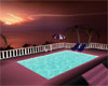Sunset Pool with Music
