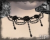 Black beaded choker