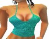top turquesa