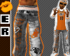 [3R]OrangeEnv3BaggyJeans
