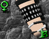 *B* Emo Punk Wristbands