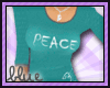 !B Peace Love Top