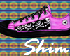 Pink/Black/Skull Chucks