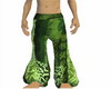 GREEN DESIGNER PANTS