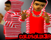 [LF] R+W Stripy Hoodie