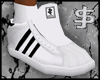 J$ TripleStripe Wht/Blk