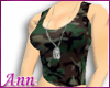 Camo Tank with Dogtag