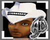 AD White Stud Cowboy Hat