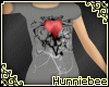 [H] Baggy Heart Tee G