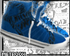 M|Supra NS Blue Suede