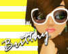 (1) Glamour Glasses Whte