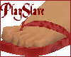 Red Leopard Flip Flops