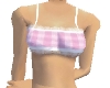 PinkPlaid Mini D-cup Top