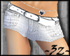 -3z- whitebelt short