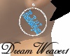 *DW1* BlueBubleGum Earri