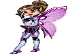 space fairy purple