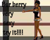 Burberry mini skirt set