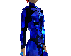 Animated blue body top