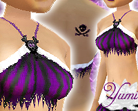 Yumi PirateHalter -Royal