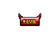 Evil sticker