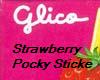 Large strawberry pocky