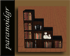 G-Wooden Step Book Case
