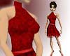Ruby Red Halter Dress