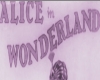 Vintage Alice In Violet