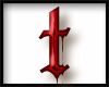 blood dripping letter t