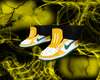 yellow  nikes