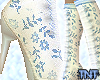Blue Crush Floral Stilet