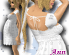 ANN Mom-Eyelet Dress WHT