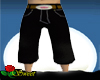 Long Black Shorts