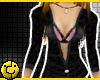 Black Low cut long top