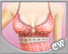 PolkaLace Top ~Peach
