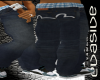 *CA* Drk Blue Visu Jeans